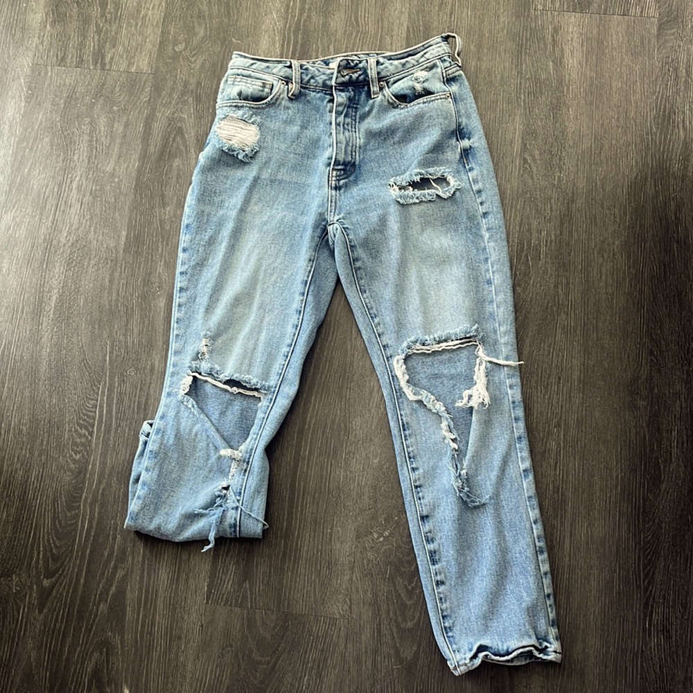 PacSun light blue mom jeans